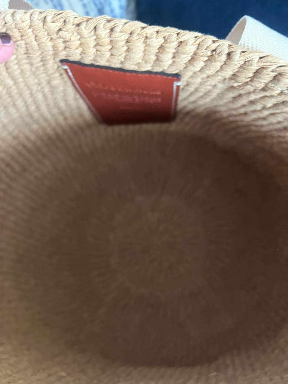 Chloe Woody Large Mifuko Basket Bag in Fair Trade Paper - Picture 3 of 11